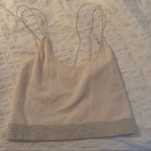 UO out from under white strap tank top